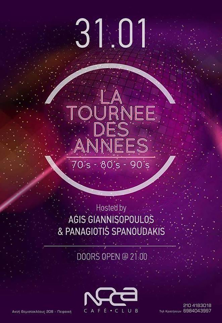 La Tournee Des Annees @ Noca Cafe – Club