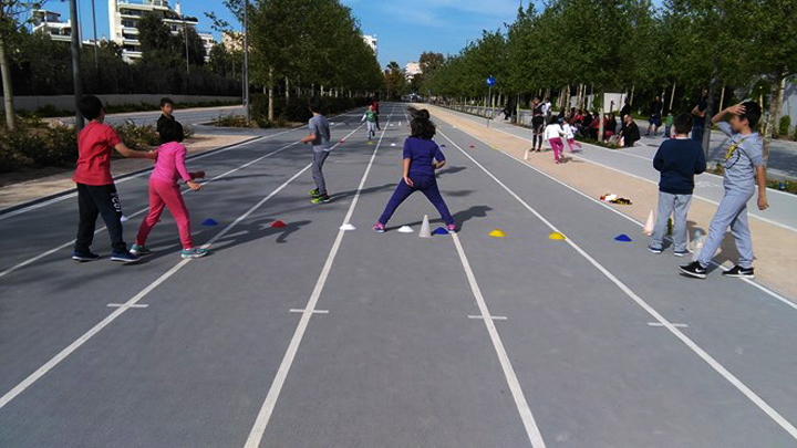 Αθλητικά παιχνίδια για παιδιά στο Ίδρυμα Σταύρος Νιάρχος