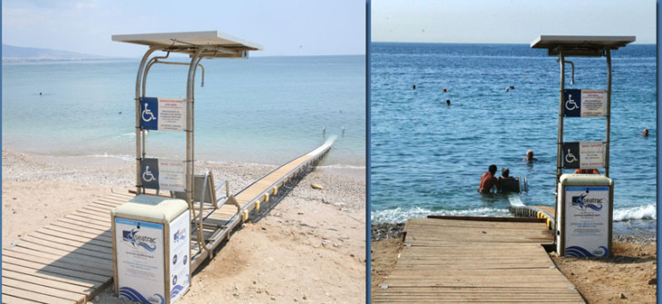 Σύστημα πρόσβασης στην παραλία Βοτσαλάκια για άτομα με αναπηρία από τον Δήμο Πειραιά
