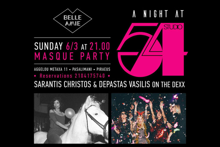 Belle Amie Masque Party • A Night At Studio 54