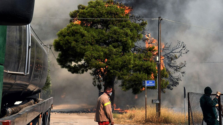 Σε υψηλό κίνδυνο πυρκαγιάς έξι περιοχές σήμερα Τρίτη 18/7