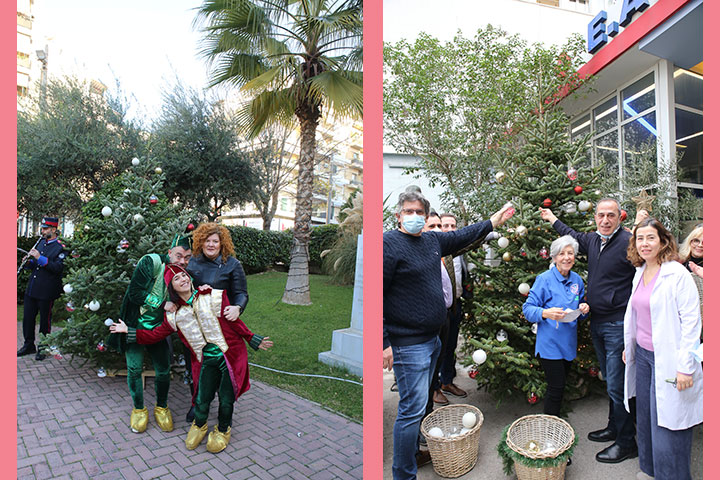Ο Δήμος Πειραιά στόλισε «Τα δένδρα της Ελπίδας»  στο Γηροκομείο Πειραιά και  στα νοσοκομεία «Τζάνειο» και «Μεταξά» για τη Διεθνή Ημέρα Ανθρώπινης Αλληλεγγύης