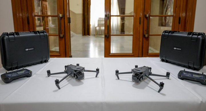 Ο Δήμος Πειραιά απέκτησε 2 υπερσύγχρονης τεχνολογίας  drones για αεροπεριπολίες