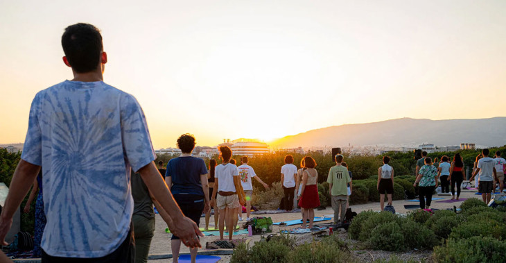 Yoga στο Πάρκο του Κέντρου Πολιτισμού Σταύρος Νιάρχος