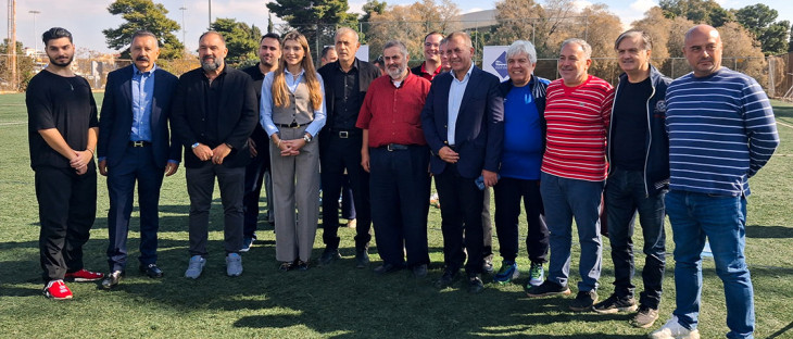 Ο Δήμαρχος Πειραιά Γιάννης Μώραλης για την ολική ανακατασκευή του γηπέδου ποδοσφαίρου 11 x 11 του Σταδίου Ειρήνης και Φιλίας : «Η  δέσμευσή μας για τη συμβολή  του δήμου στην αναβάθμιση του γηπέδου γίνεται πράξη»