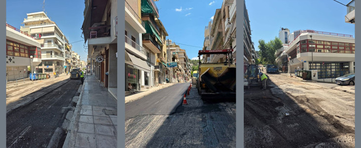 Ο Δήμος Πειραιά αναβαθμίζει την Καραολή & Δημητρίου – Σε εξέλιξη εκτεταμένη ασφαλτόστρωση σε μία από τις κεντρικότερες οδικές αρτηρίες της Β΄ Δημοτικής Κοινότητας